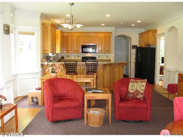 1384 Palmore Road Powhatan, VA 23139 - Photo 8 of 24 Kitchen - The Kitchen is Open to the Sitting Room