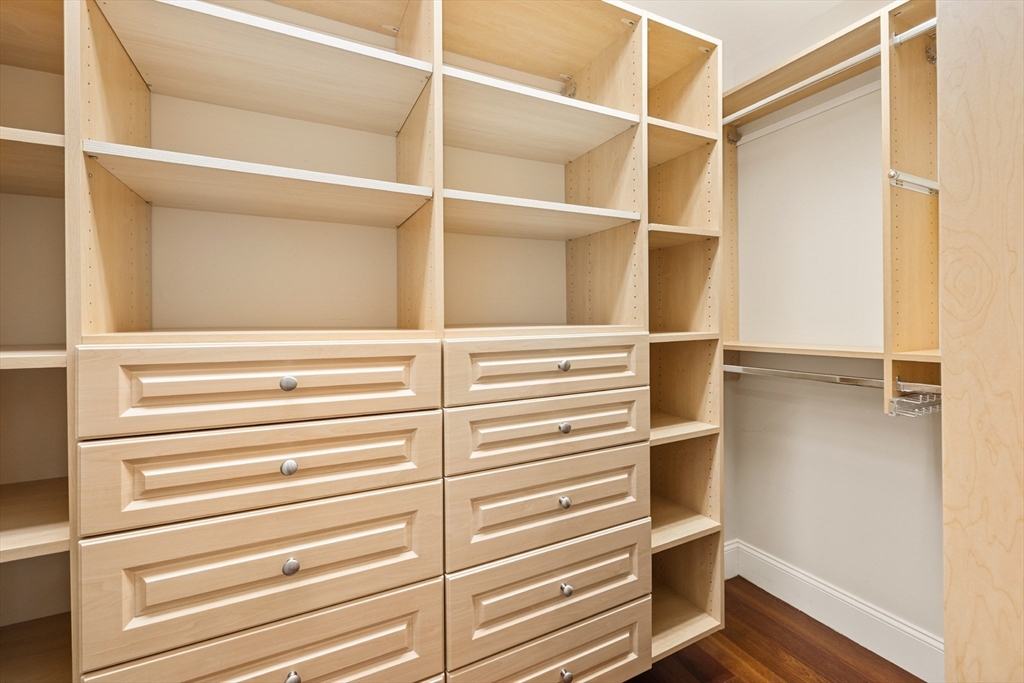 245 East Street Lexington, MA 02420 - Photo 23 of 42 a view of walk in closet with empty racks