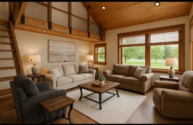 10770 21 Mile Road Evart, MI 49631 - Photo 24 of 35 Virtual staged living room on first floo