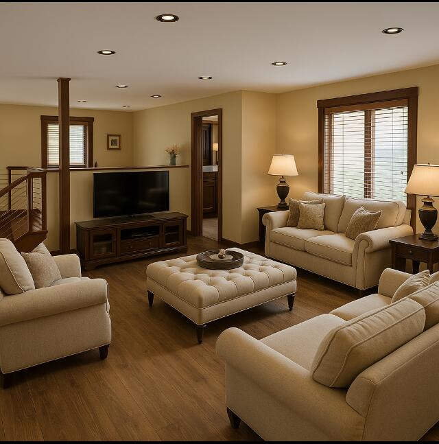 10770 21 Mile Road Evart, MI 49631 - Photo 34 of 35 Virtual staged additional living room in