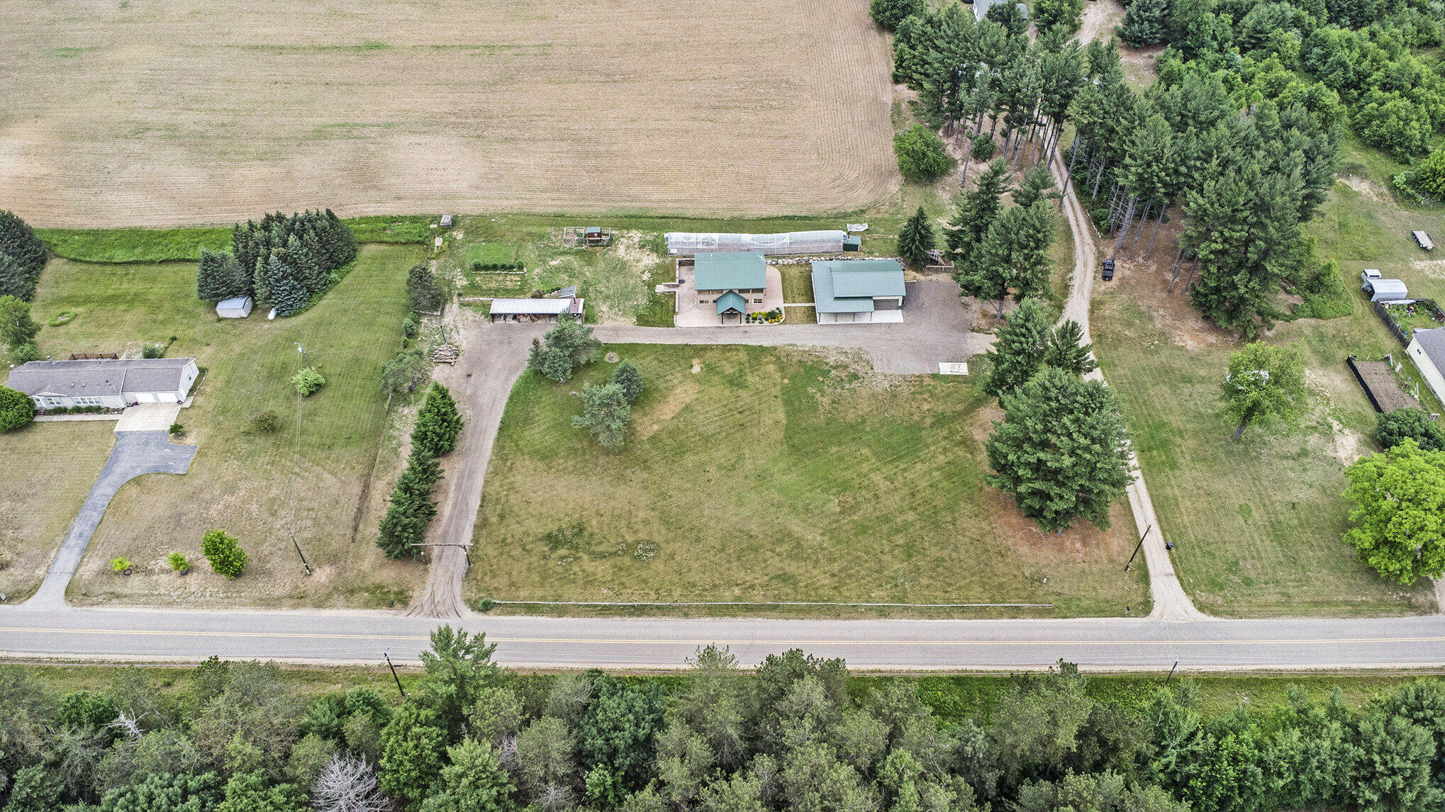 10770 21 Mile Road Evart, MI 49631 - Photo 6 of 35 Aerial Center