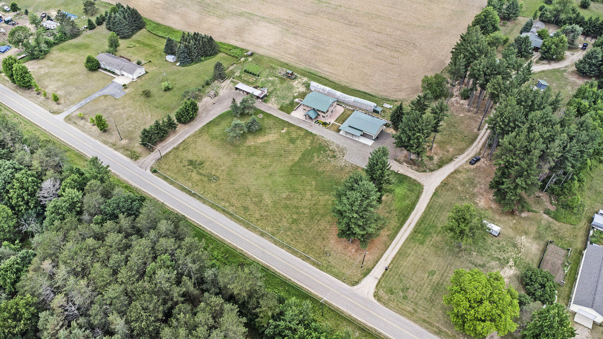 10770 21 Mile Road Evart, MI 49631 - Photo 8 of 35 Aerial Right