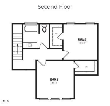 414 Springtooth Drive Zebulon, NC 27597 - Photo 4 of 4 Second Floor