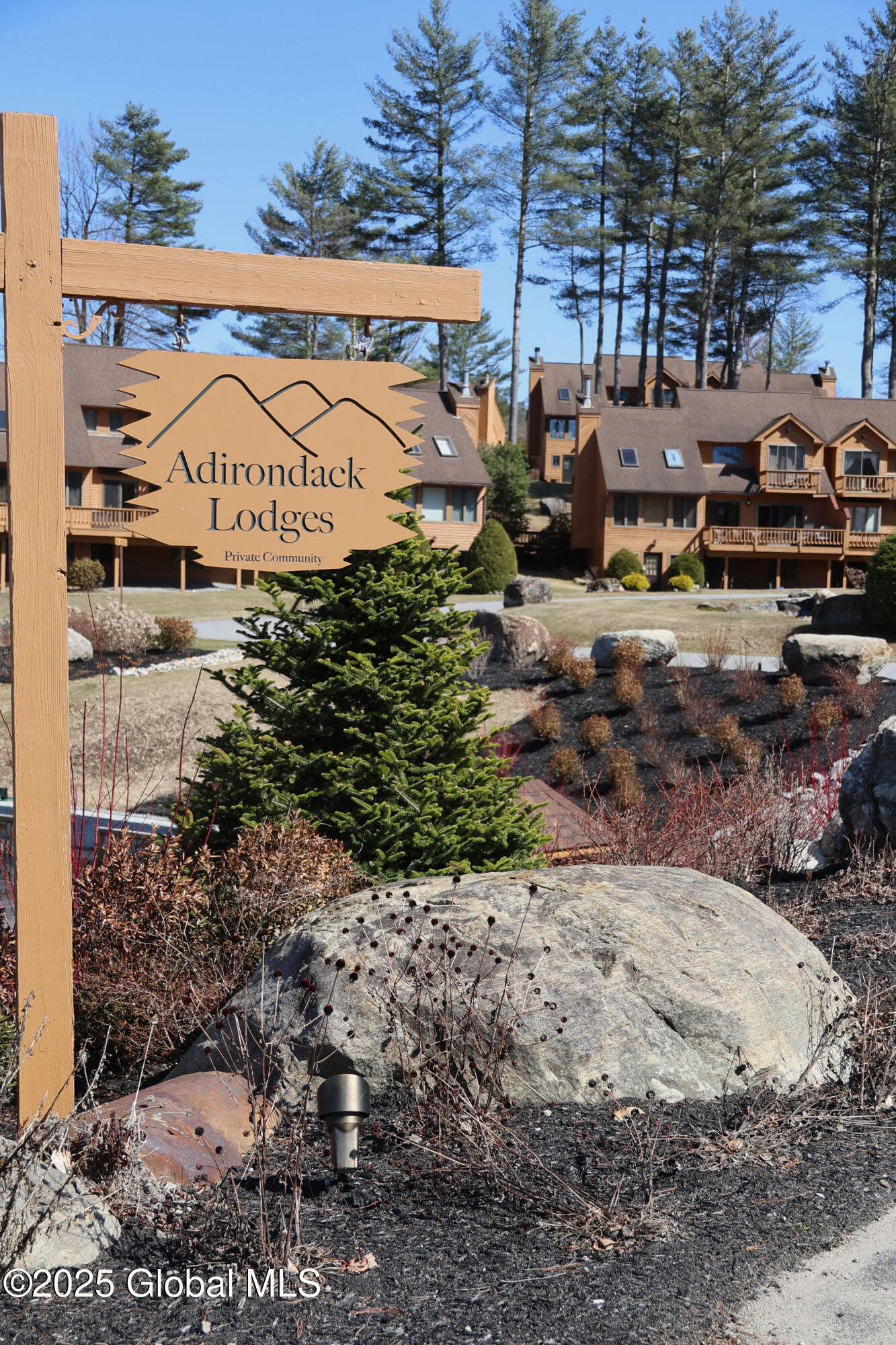 11 A Hummingbird Circle Horicon, NY 12808 - Photo 2 of 42 Adirondack Lodges main entrance