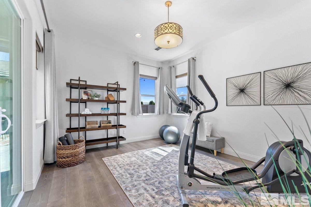9815 Sea Bird Lane Reno, NV 89521 - Photo 20 of 40 a view of entryway with workspace and stairs