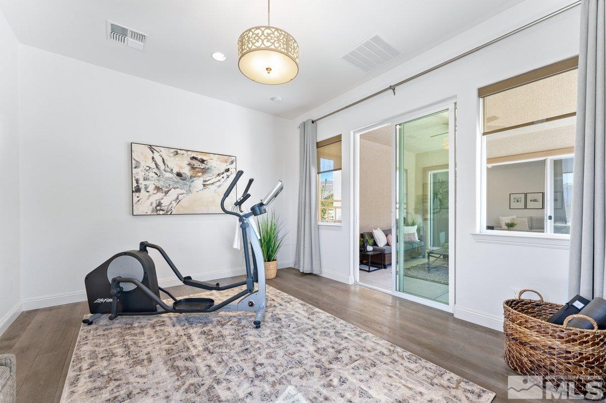 9815 Sea Bird Lane Reno, NV 89521 - Photo 21 of 40 a view of workspace with furniture and window