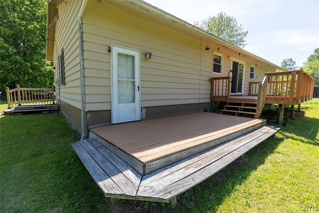 927 Marsh Mill Road Sullivan, NY 13082 - Photo 22 of 28 back patio and deck