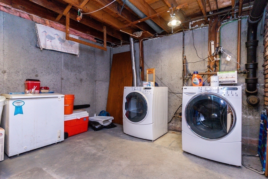 16 Birch Road Framingham, MA 01701 - Photo 32 of 39 a utility room with dryer and washer