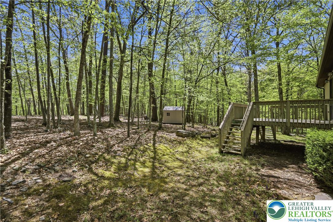 505 Chipmunk Road Bushkill, PA 18324 - Photo 29 of 46 a view of outdoor space with seating area