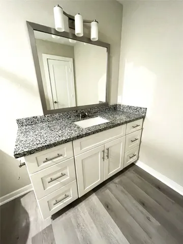 a view of front door of house