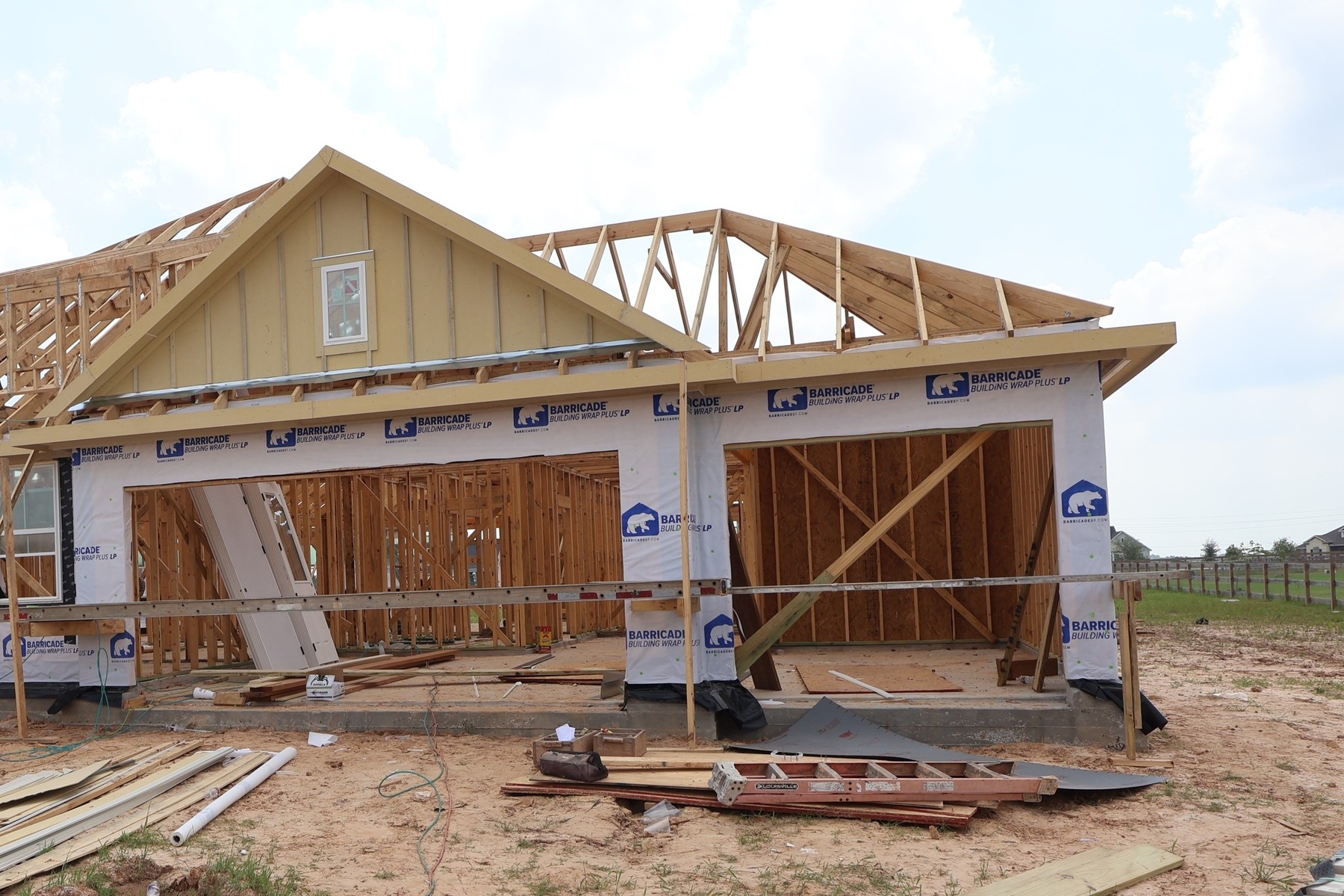 4005 Cardinal Way Waller, TX 77484 - Photo 3 of 34 One-story home with 4 bedrooms, 3.5 baths and 4 car tandem garage