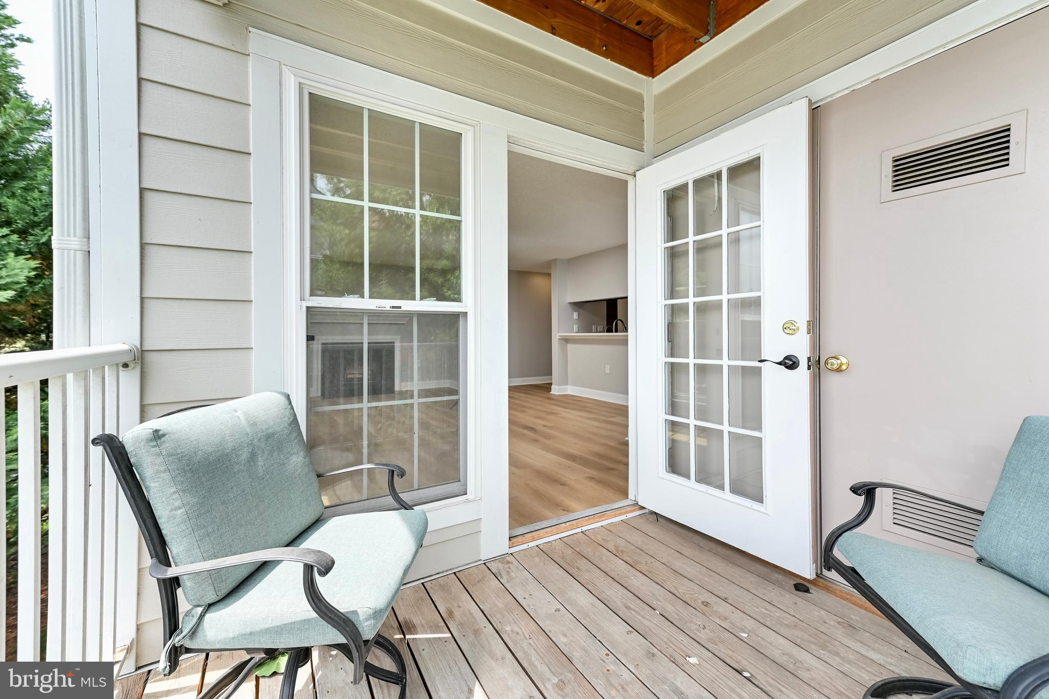 20991 Timber Ridge Terrace, Unit 204 Ashburn, VA 20147 - Photo 24 of 27 Balcony Off The Dining Room