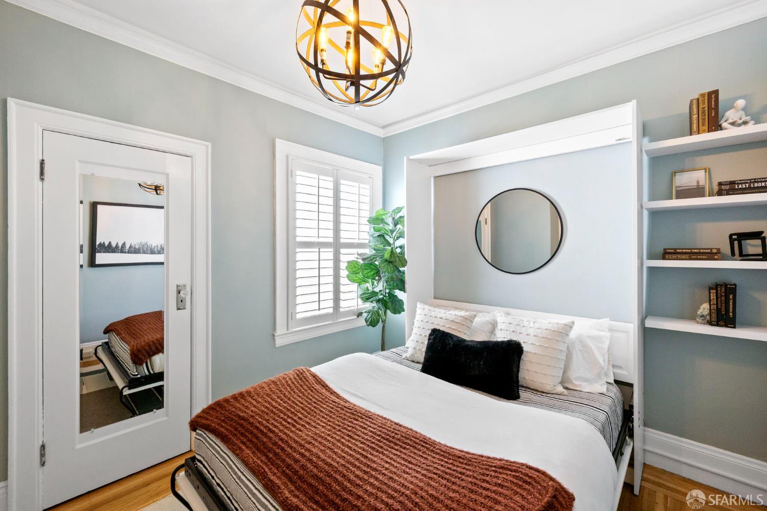 166 Palm Avenue, Unit 3 San Francisco, CA 94118 - Photo 23 of 35 Flexible BredaBeds Queen Murphy Bed