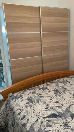 a view of wooden floor