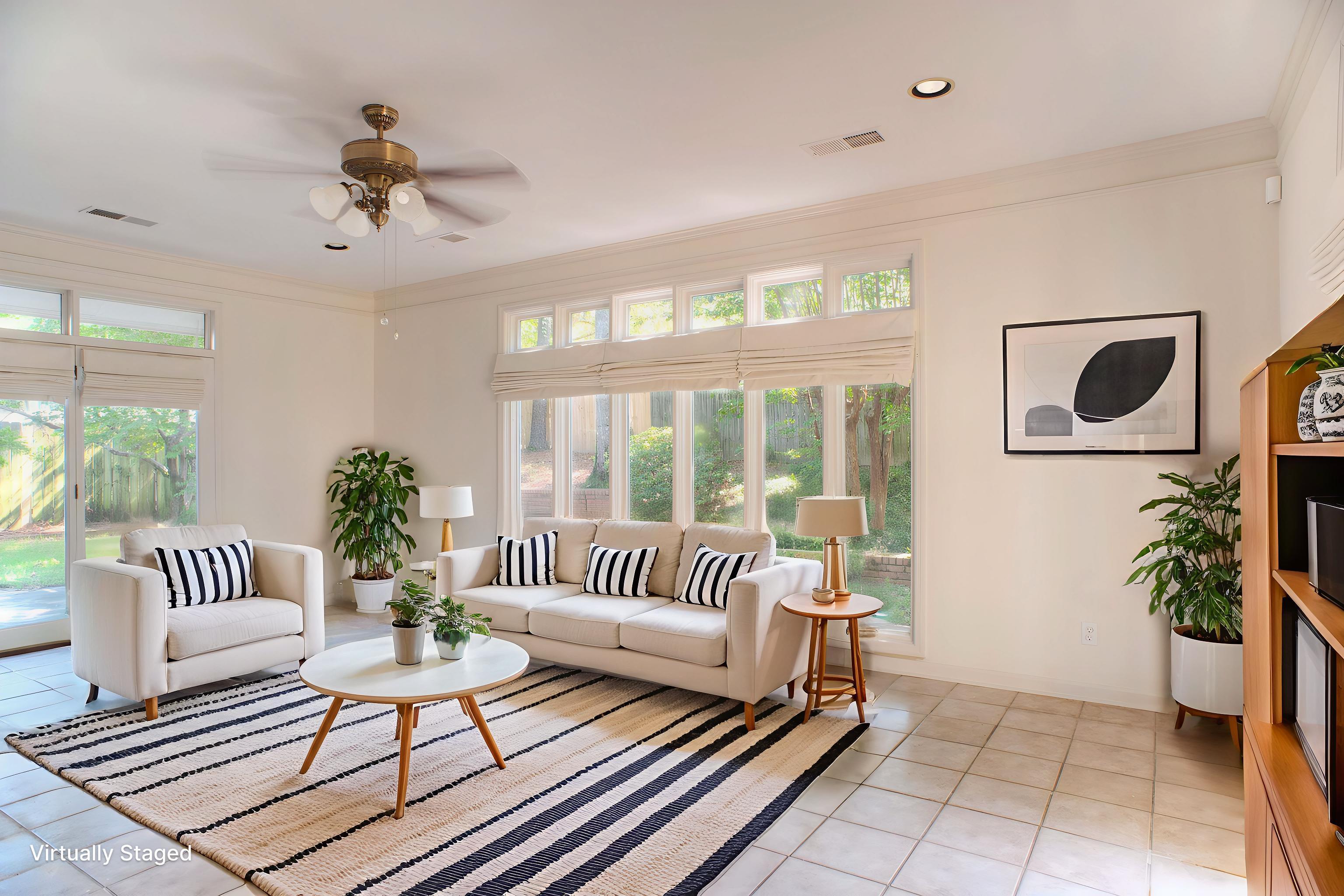 8225 Walnut Grove Road Memphis, TN 38018 - Photo 7 of 29 a living room with furniture and a large window