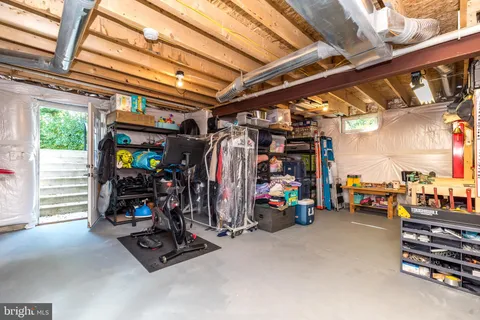 a view of a storage in a room