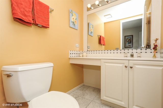 182 Wellington Road Northbrook, IL 60062 - Photo 4 of 22 a bathroom with a sink mirror vanity and toilet