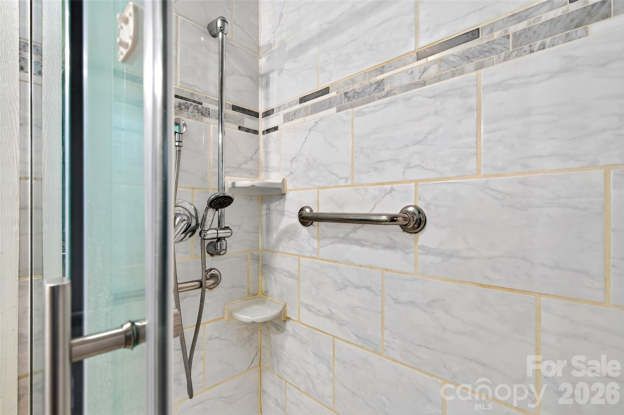 1511 White Oak Road Bakersville, NC 28705 - Photo 16 of 33 a bathroom with a shower