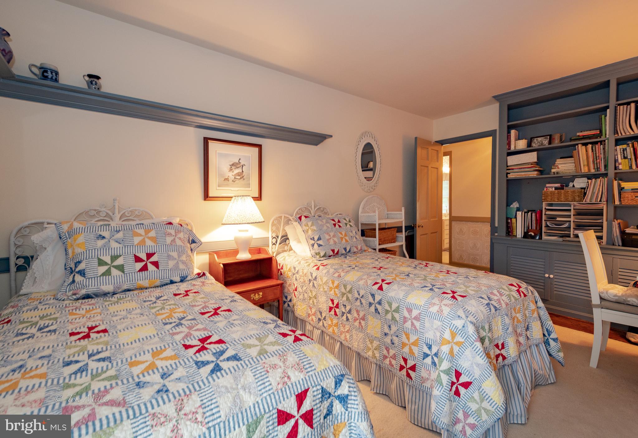 13702 Cripplegate Road Phoenix, MD 21131 - Photo 24 of 42 Fourth Bedroom with Built-In Bookcases