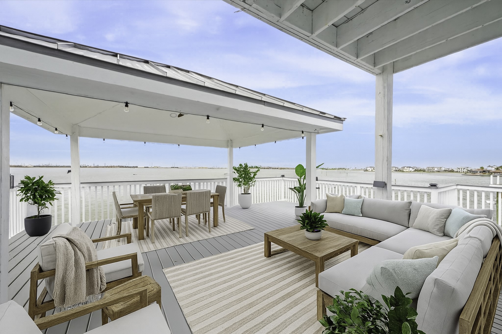 1322 Outrigger Street Tiki Island, TX 77554 - Photo 35 of 46 a living room with furniture and wooden floor