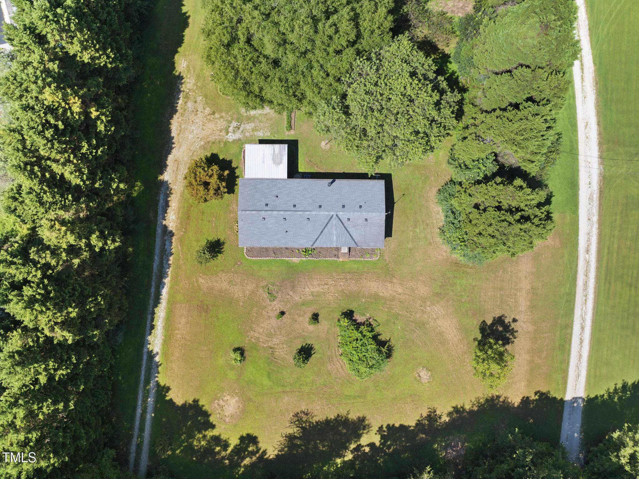 186 Saplin Branch Road Timberlake, NC 27583 - Photo 44 of 46 an aerial view of a house