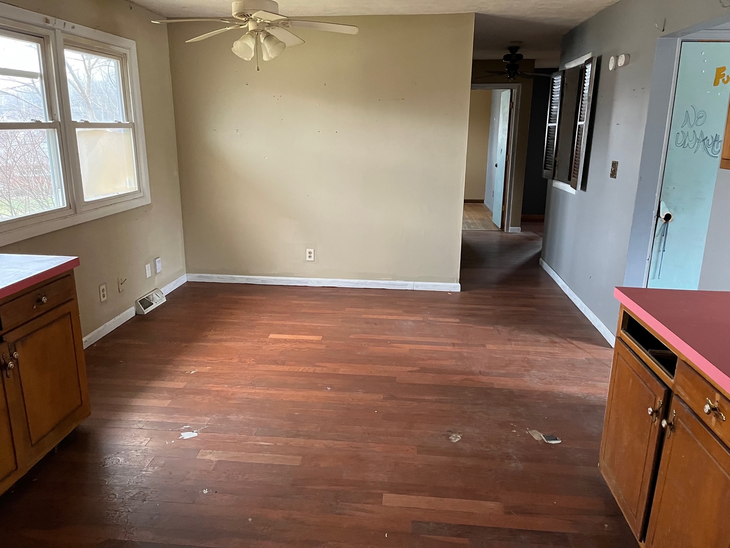 709 Kathleen Drive Normal, IL 61761 - Photo 16 of 32 wooden floor in an empty room with a window