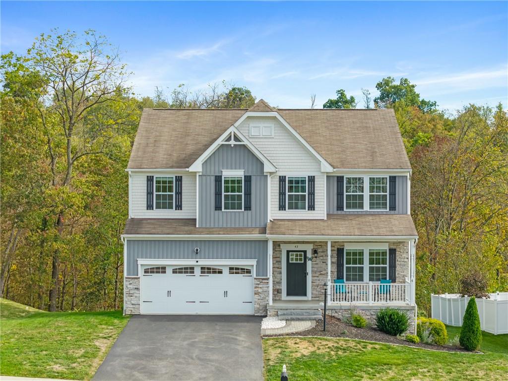 43 Trotter Lane Clinton, PA 15026 - Photo 30 of 34 a view of a house with garden