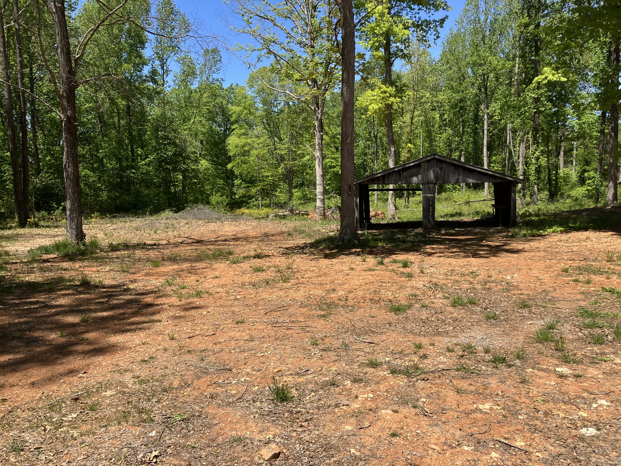255 S Road Cottontown, TN 37048 - Photo 33 of 35 a view of a wooden house with a yard