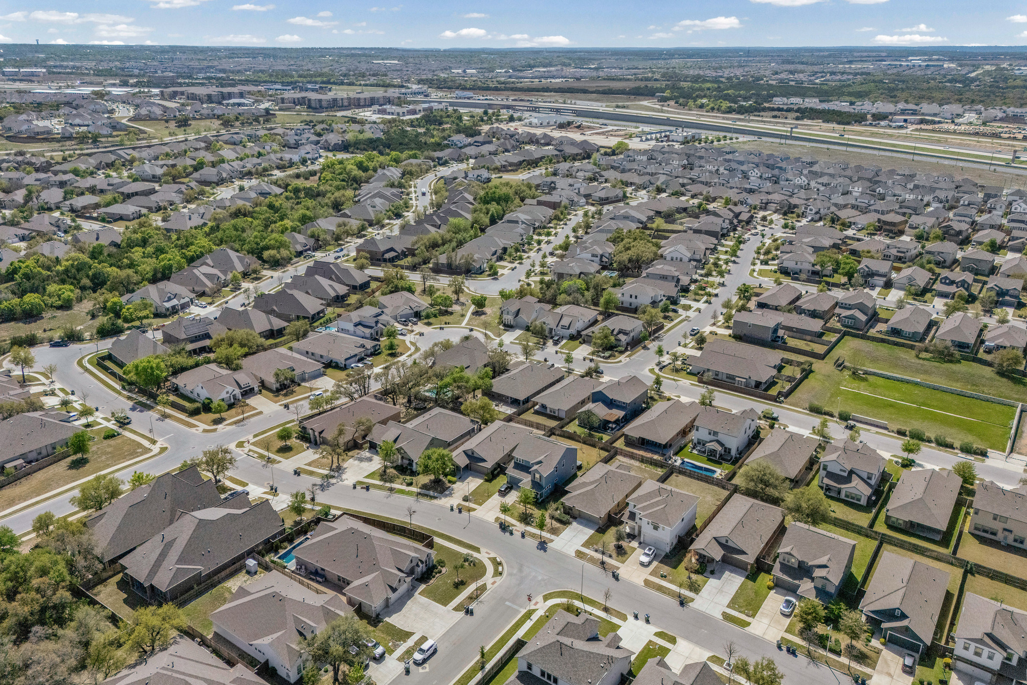 2209 Littleleaf Lane Leander, TX 78641 - Photo 26 of 27 Aerial view of residential area