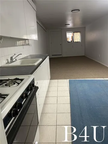 a kitchen with a stove