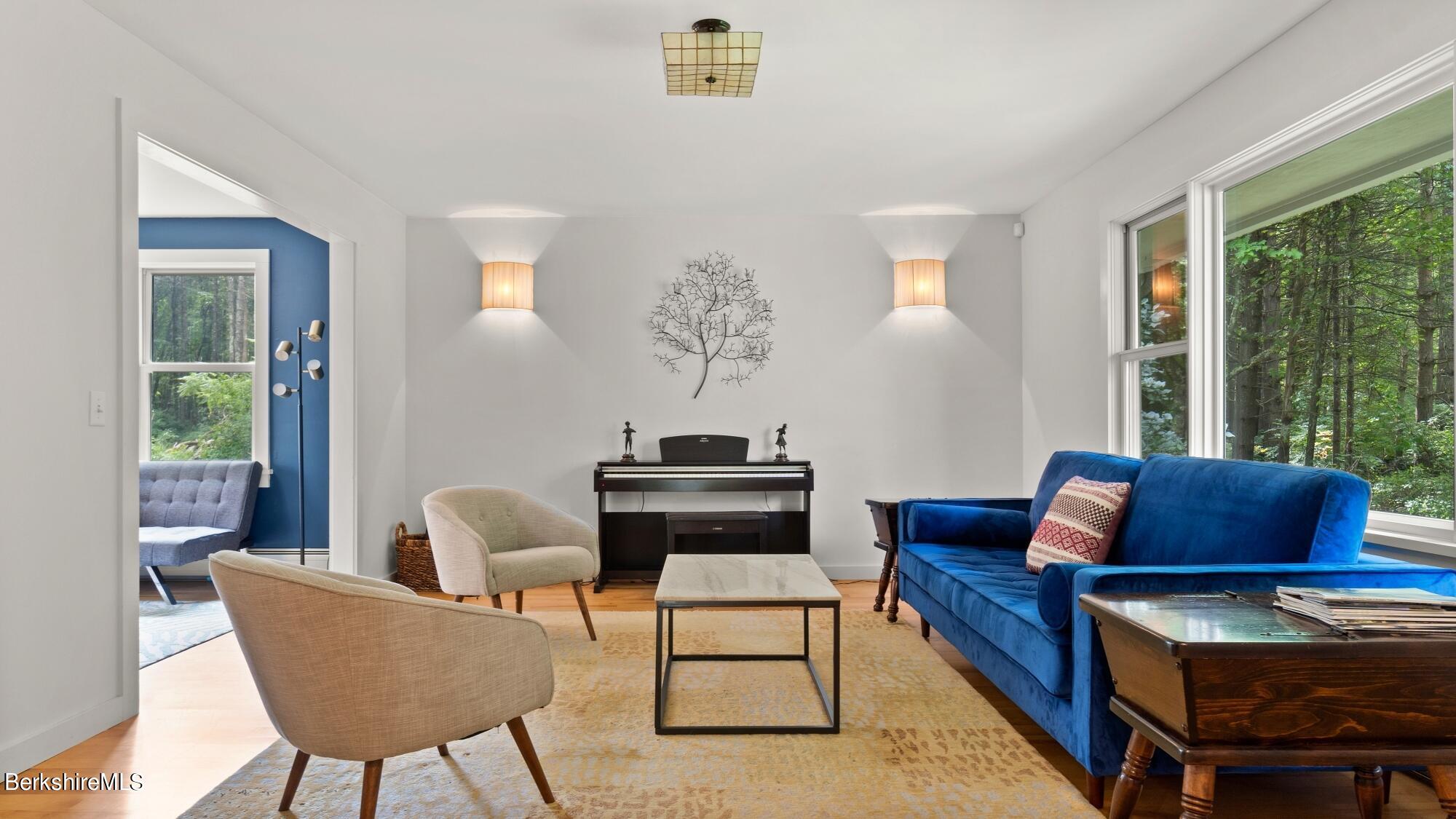 16 Squaw Peak Road Great Barrington, MA 01230 - Photo 11 of 38 a living room with furniture and a window