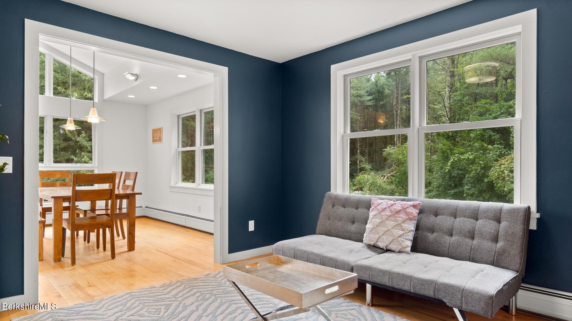 16 Squaw Peak Road Great Barrington, MA 01230 - Photo 13 of 38 a living room with furniture and a large window