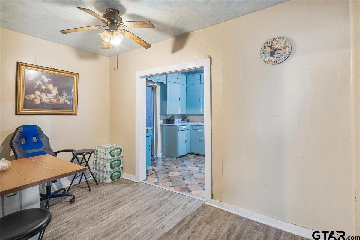2516 Canton Street Tyler, TX 75702 - Photo 9 of 15 a view of a livingroom with furniture and a chandelier fan