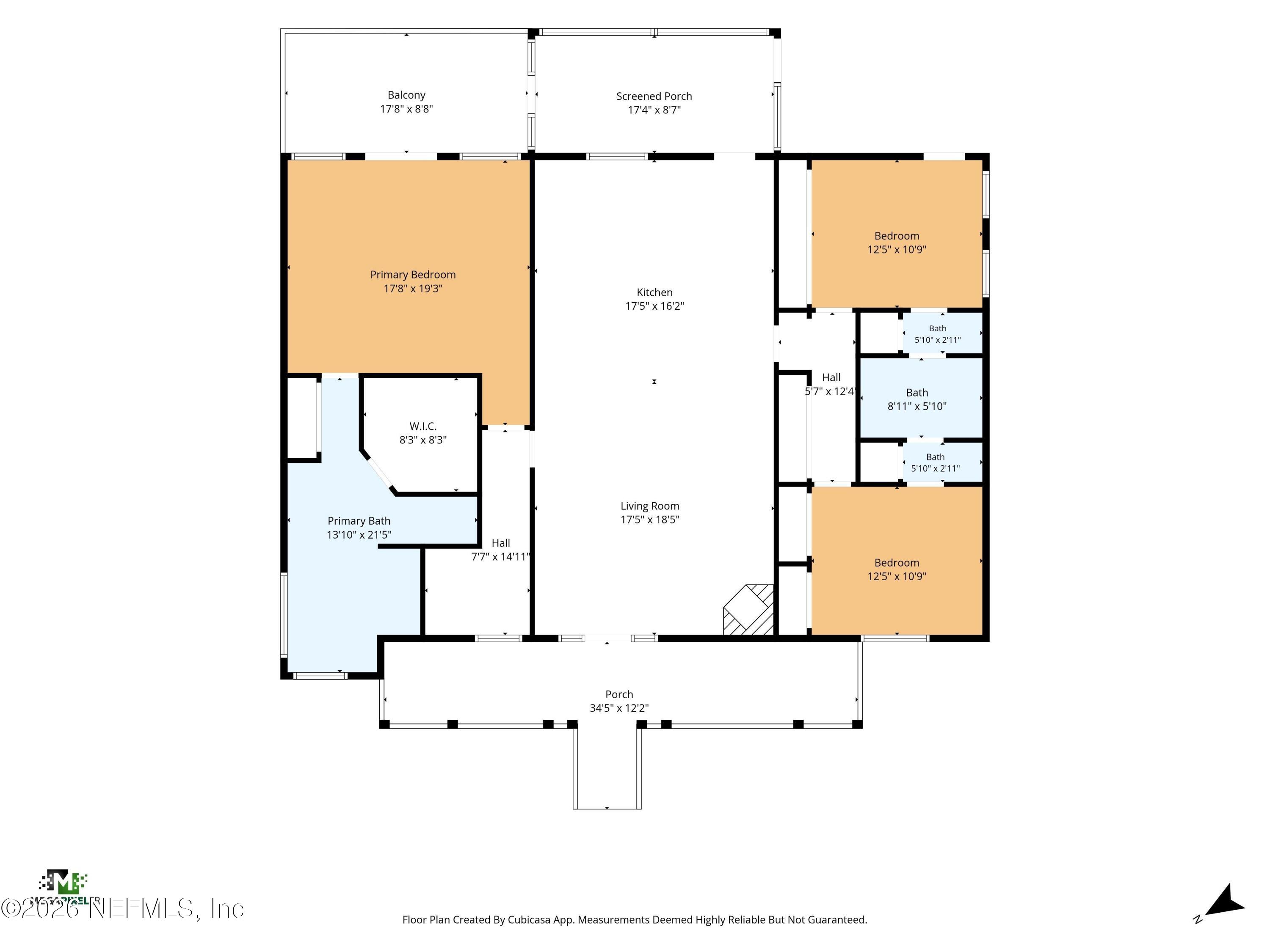 8435 Florence Cove Road St. Augustine, FL 32092 - Photo 34 of 34 34-Floorplan