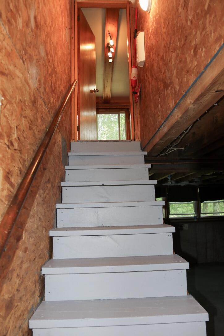 113 Lower Methodist Road Cumberland Center, ME 04021 - Photo 32 of 43 Basement Stairs 2020