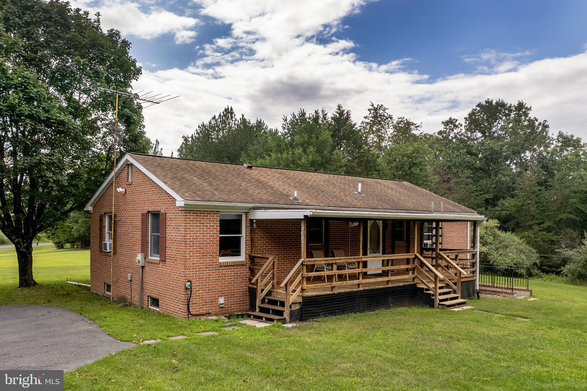 1480 Chestnut Grove Road Winchester, VA 22603 - Photo 2 of 45 3 Bed/1 Bath all brick rancher on 6.44 acres!