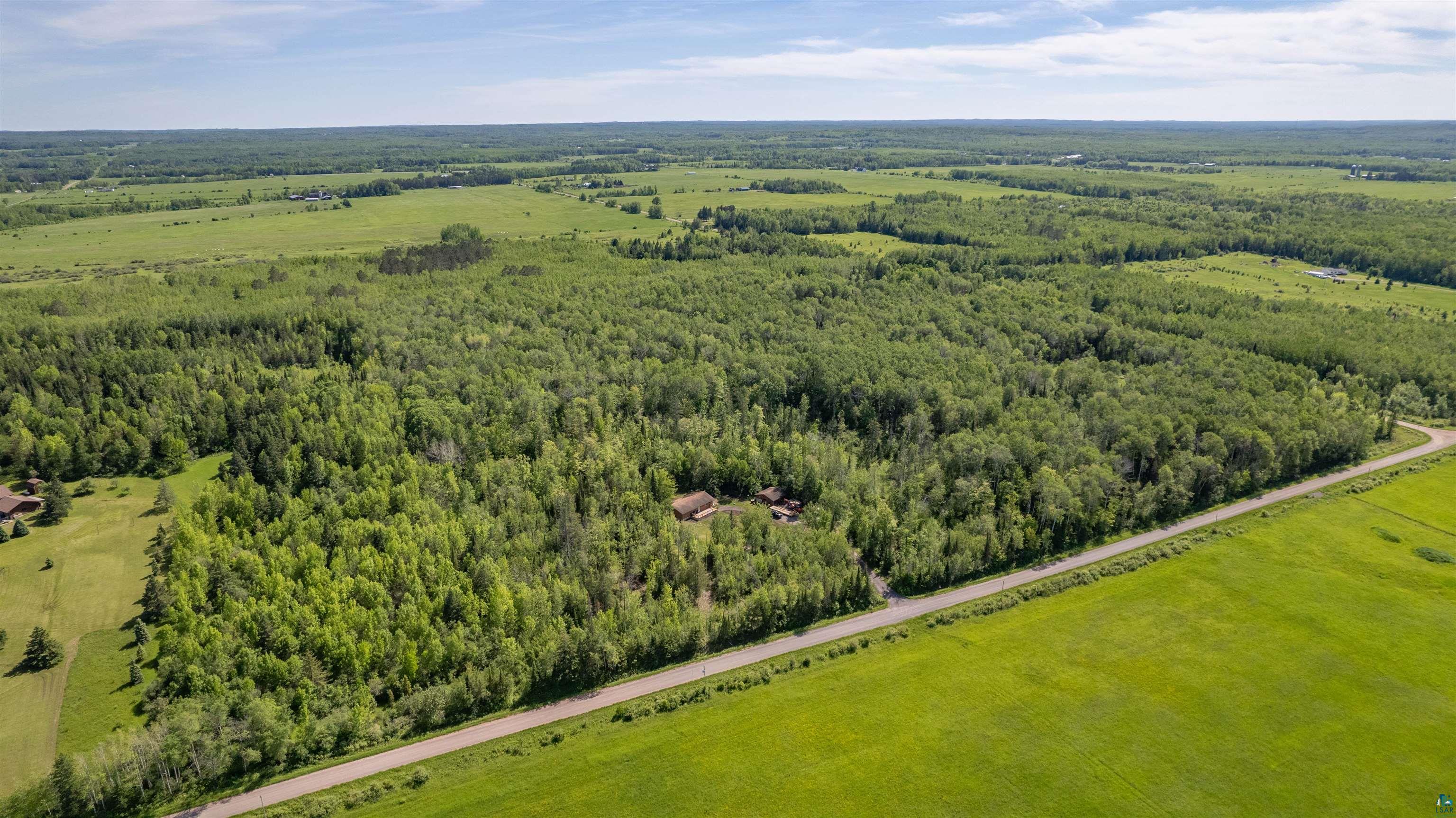 9076 East Moonshine Road South Range, WI 54874 - Photo 21 of 26 View of birds eye view of property