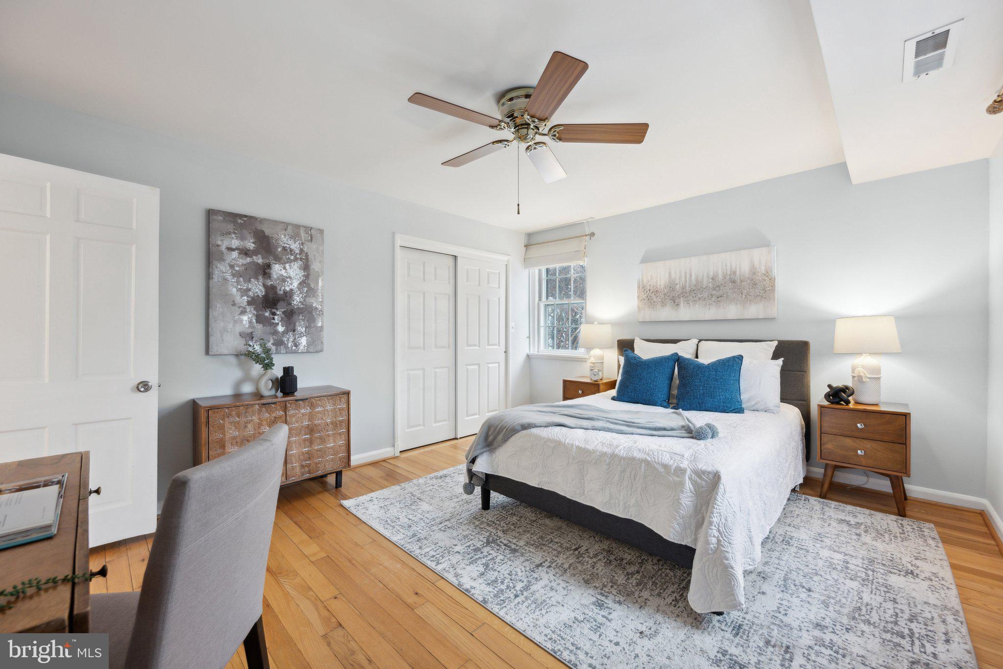4231 32nd Road South Arlington, VA 22206 - Photo 23 of 44 a bedroom with a bed and window