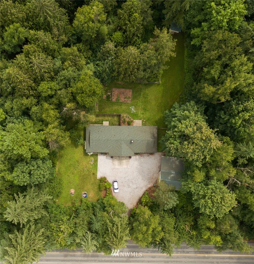 6742 North Enterprise Road Ferndale, WA 98248 - Photo 2 of 25 an aerial view of a house with a yard