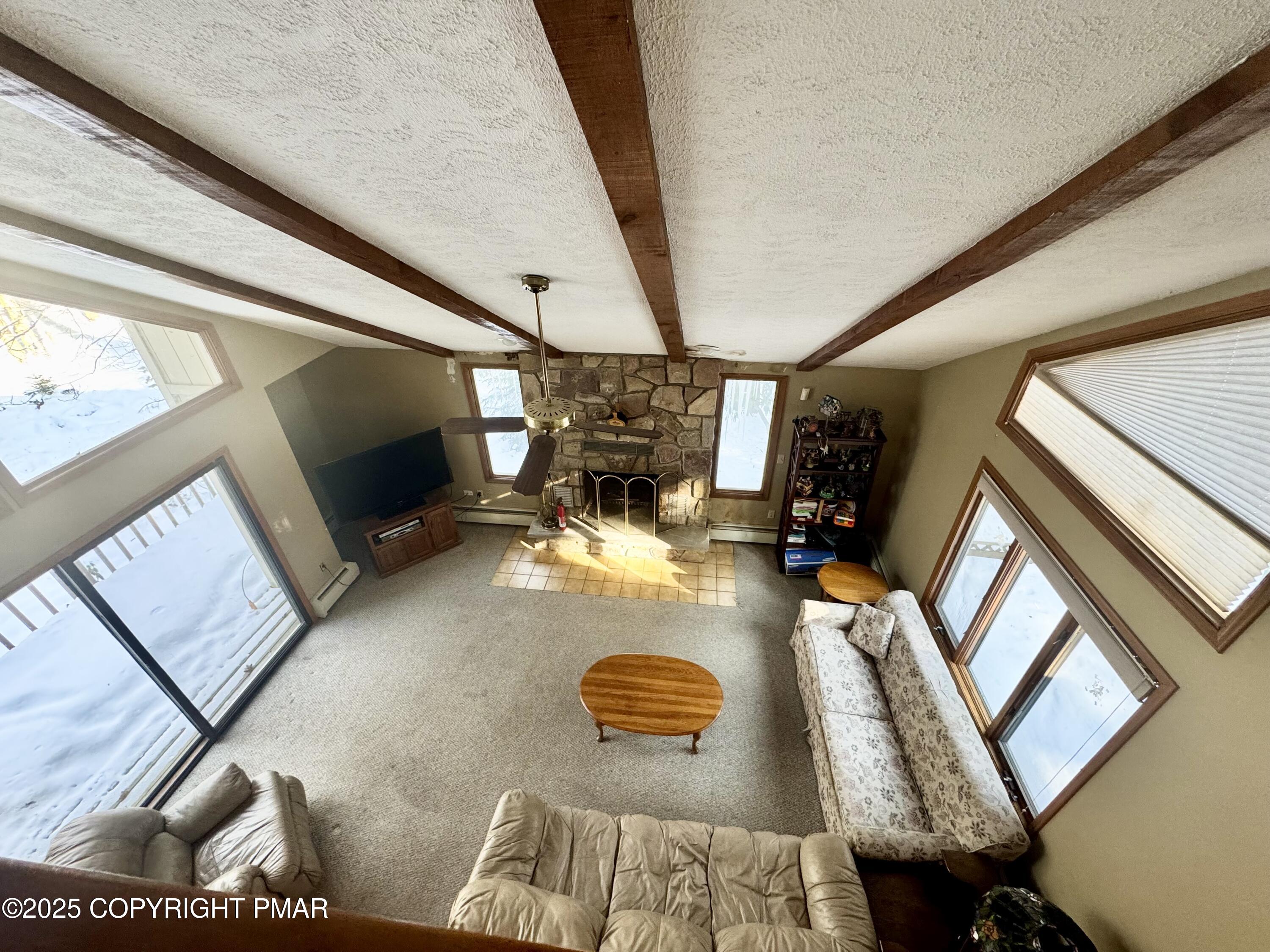 59 Chestnut Road Lake Harmony, PA 18624 - Photo 29 of 33 view from loft