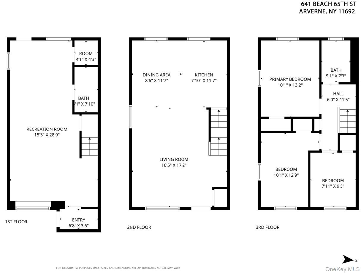 641 Beach 65th Street Queens, NY 11692 - Photo 34 of 34 a picture of a floor plan