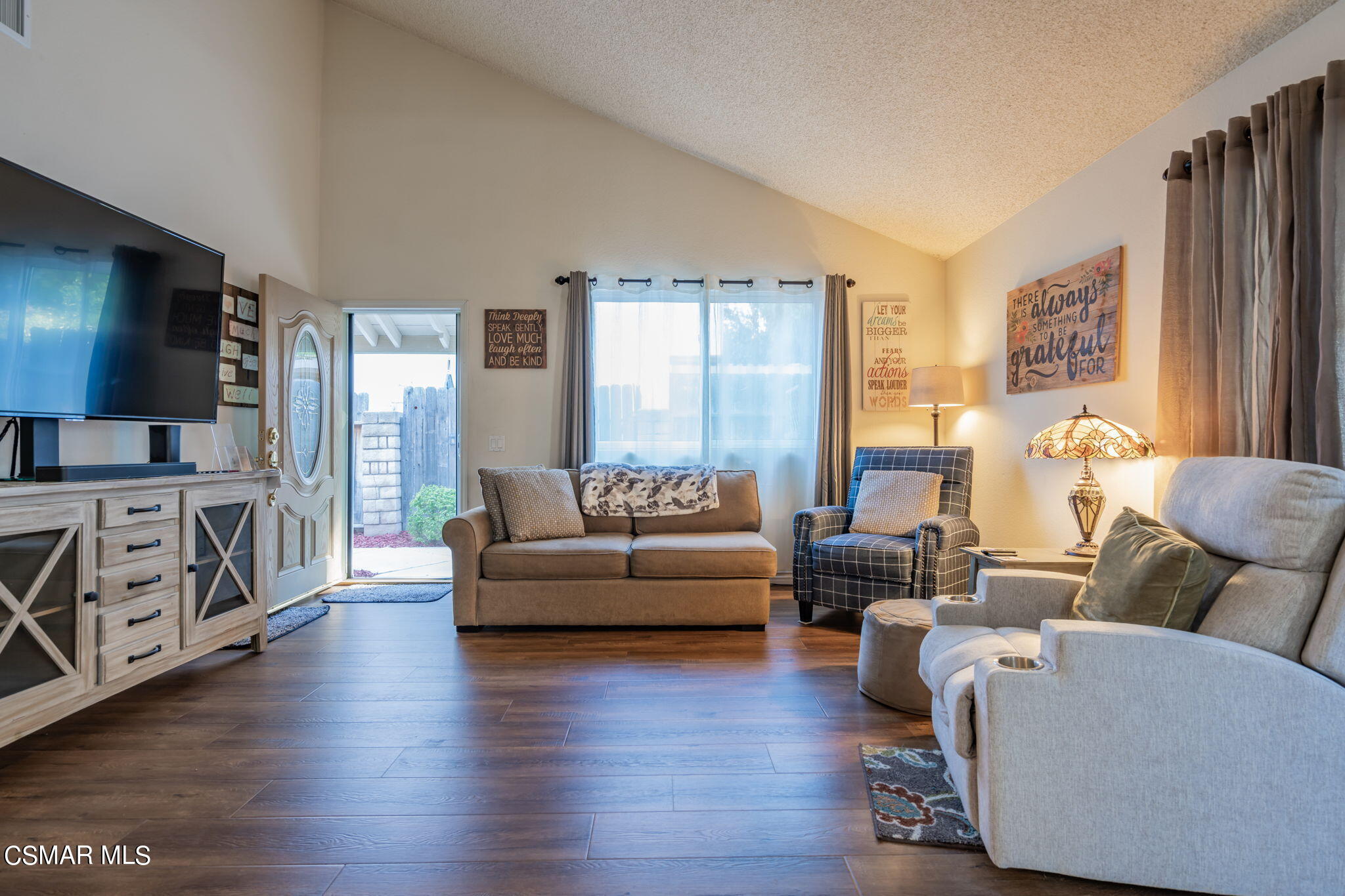 2044 Covington Avenue Simi Valley, CA 93065 - Photo 8 of 42 a living room with furniture and a flat screen tv