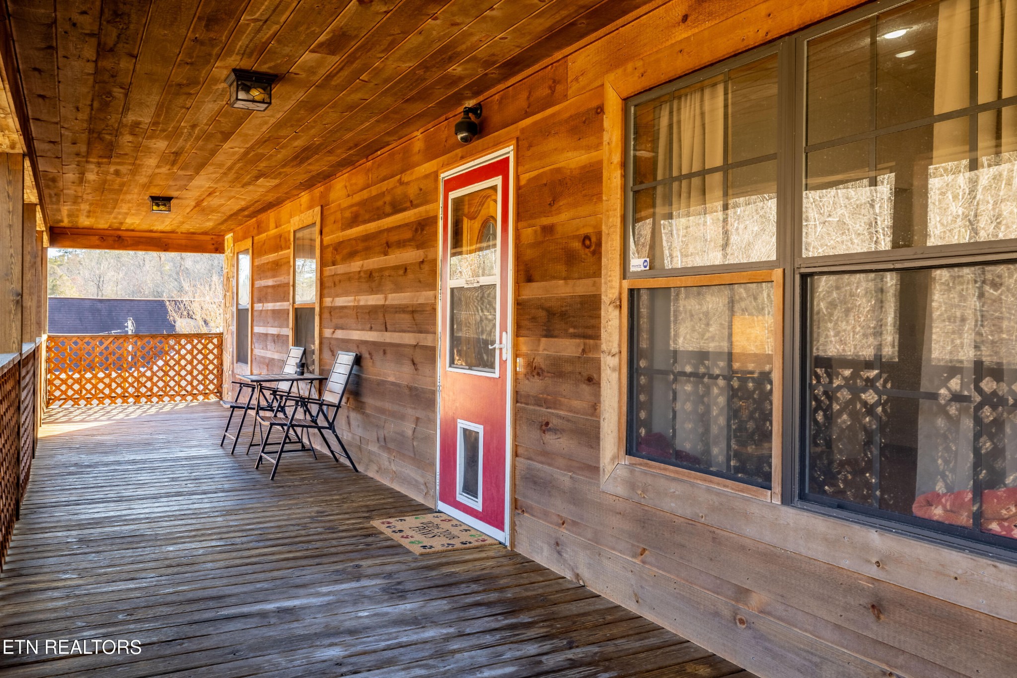 929 Robinson Gap Road Sevierville, TN 37876 - Photo 28 of 28 a view of a patio with wooden floor
