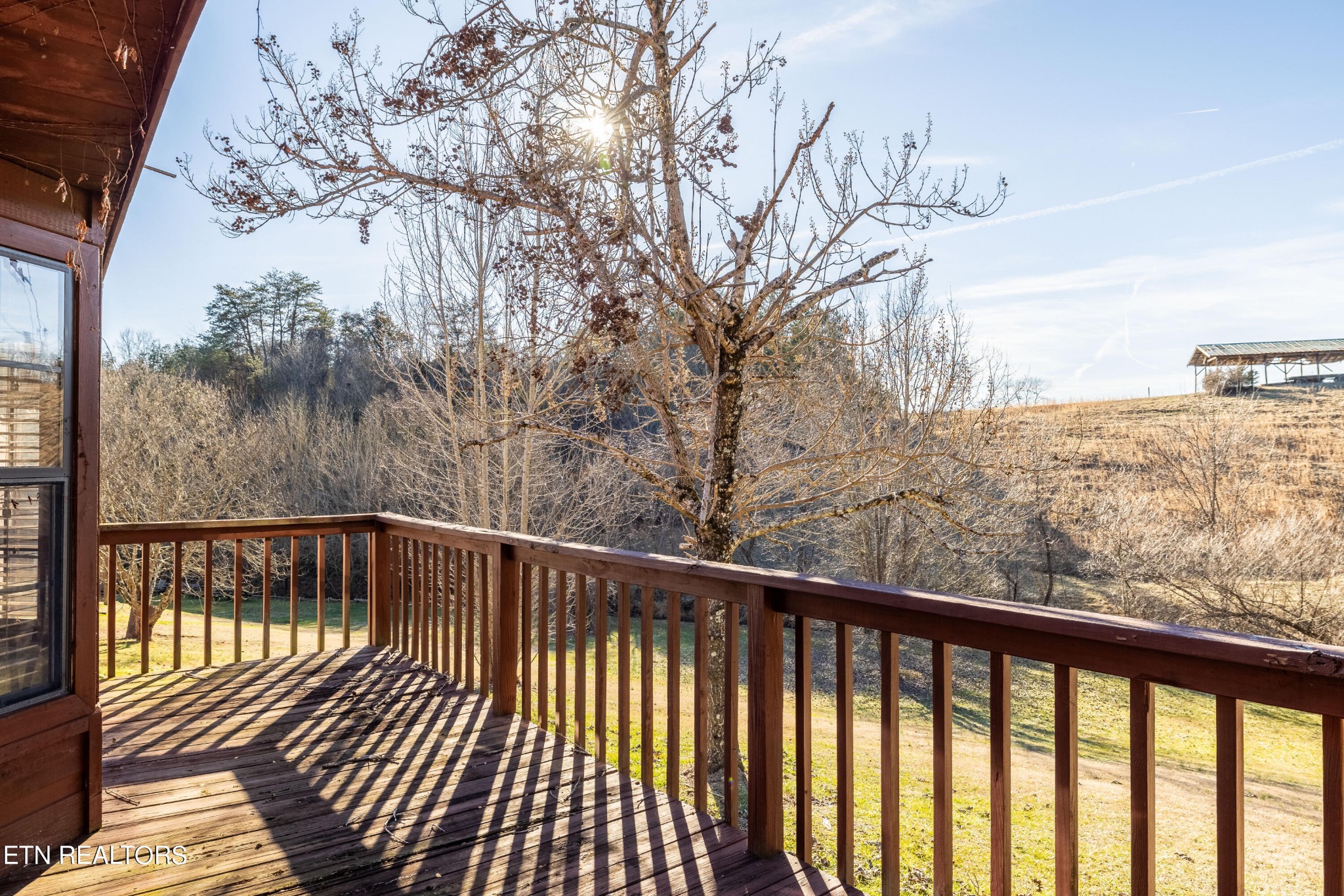929 Robinson Gap Road Sevierville, TN 37876 - Photo 6 of 28 a view of balcony with wooden floor