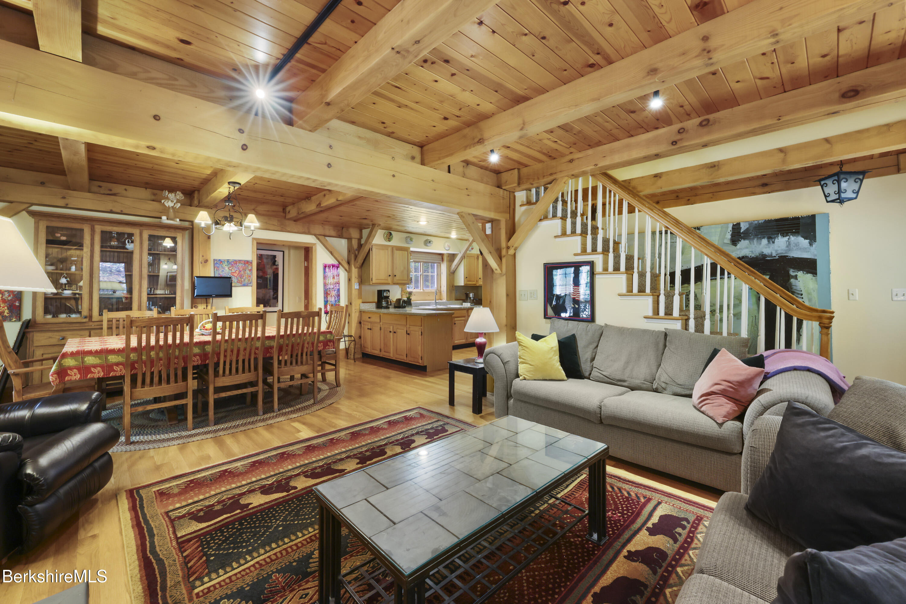 169 Jacobs Hollow Road Becket, MA 01223 - Photo 15 of 73 a living room with furniture