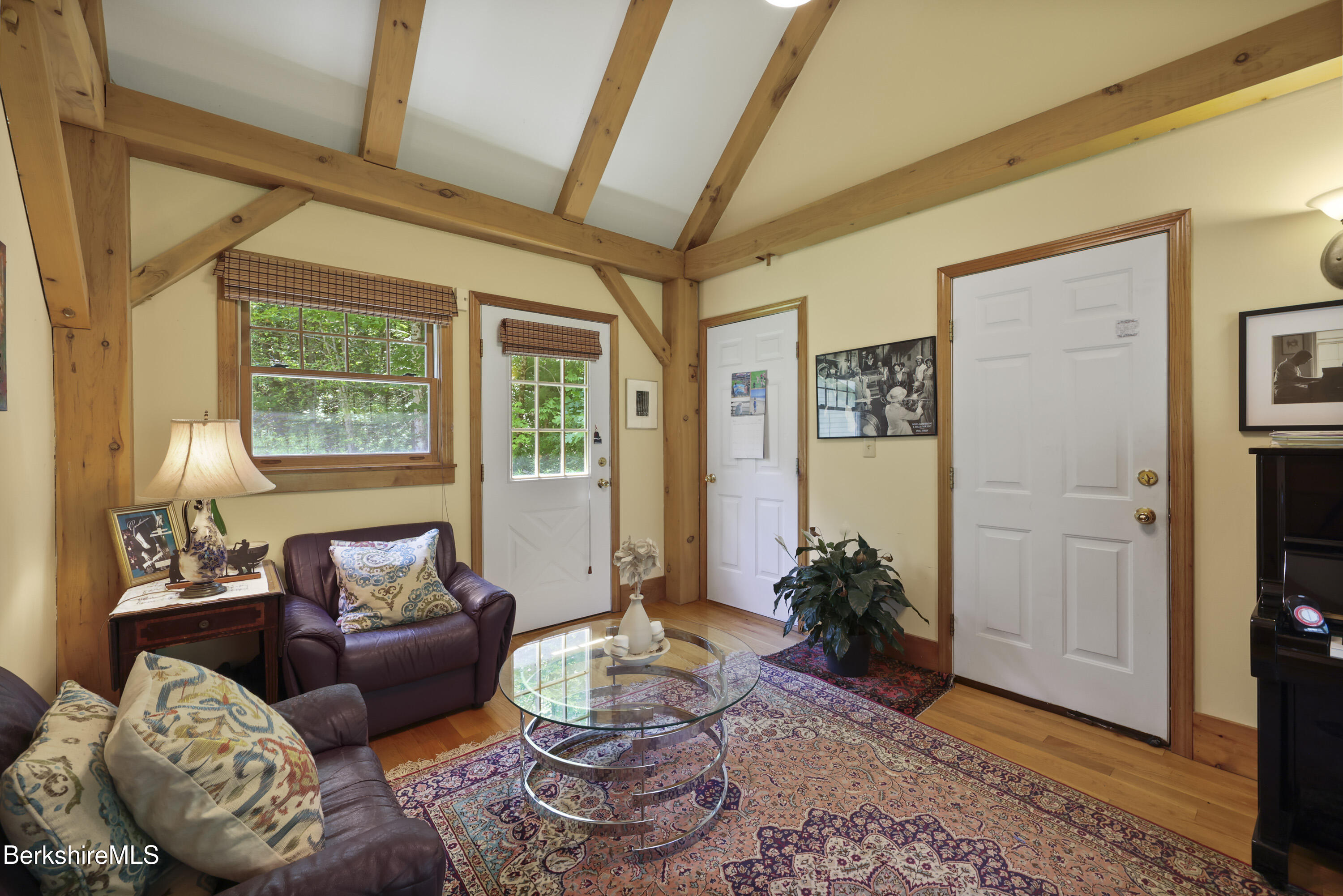 169 Jacobs Hollow Road Becket, MA 01223 - Photo 41 of 73 a living room with furniture and a window