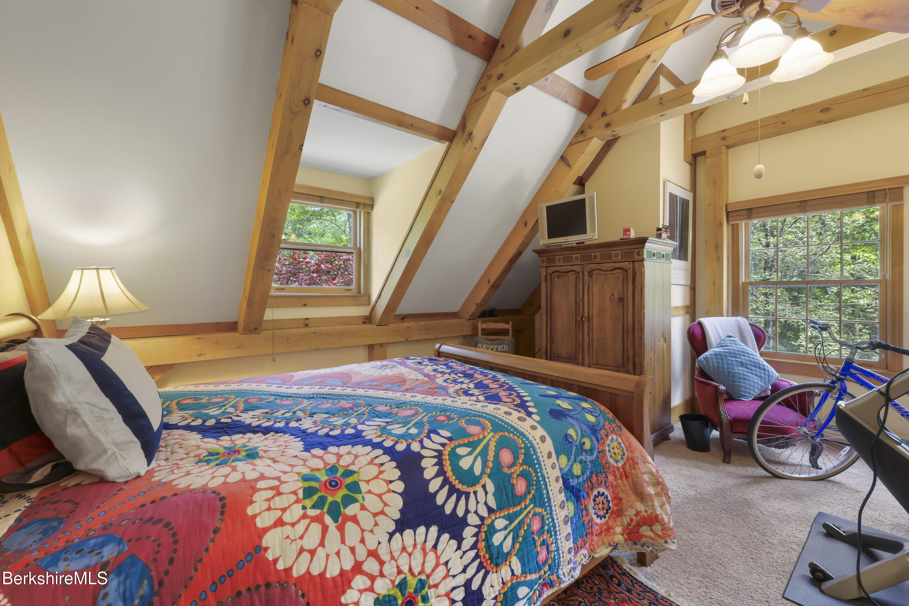 169 Jacobs Hollow Road Becket, MA 01223 - Photo 47 of 73 49-Second Floor Primary Bedroom Three