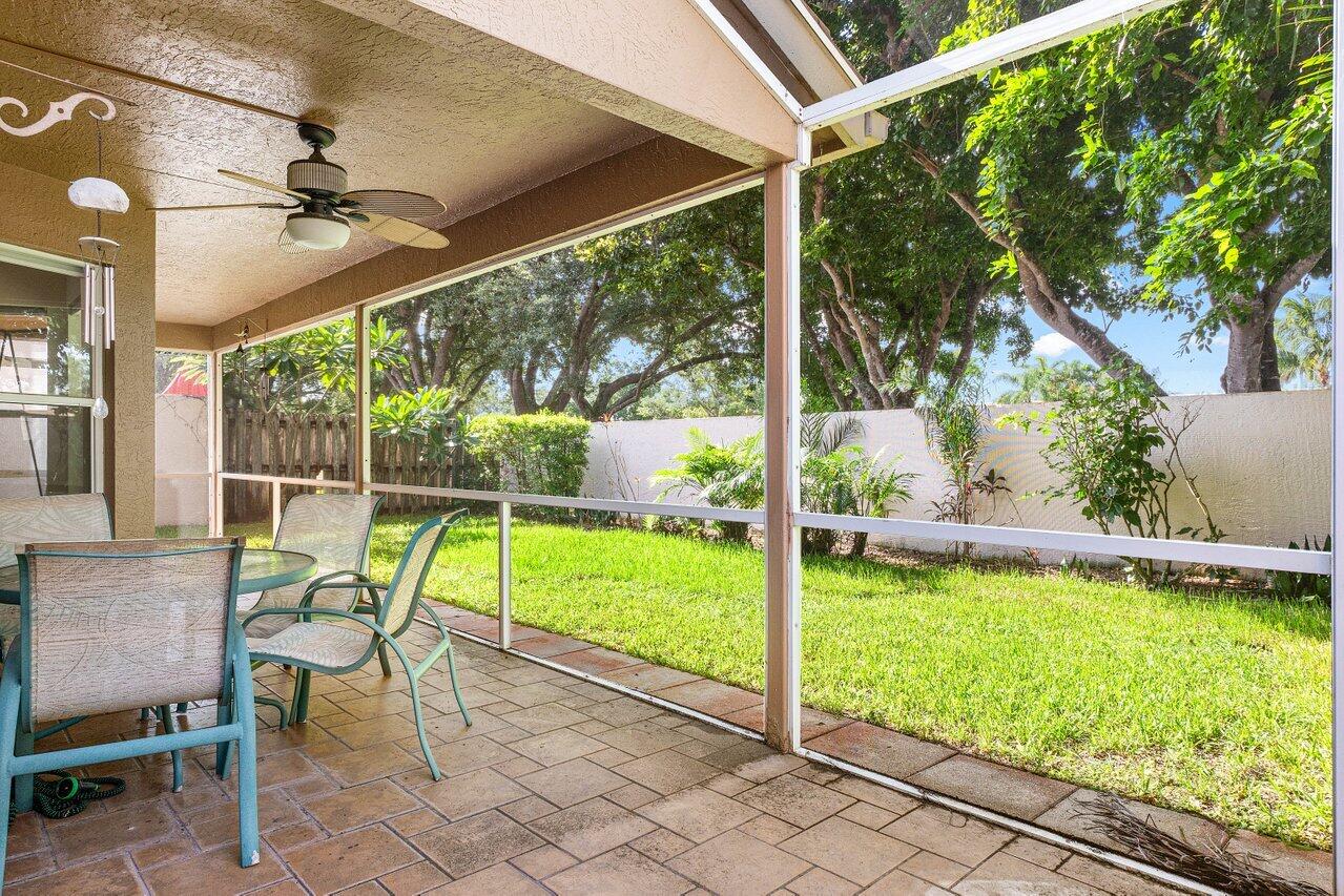 10934 Crescendo Circle Boca Raton, FL 33498 - Photo 41 of 59 Screened Patio