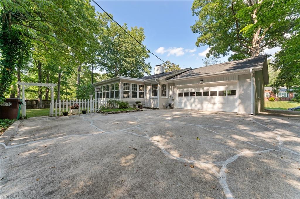 1053 Cantering Road High Point, NC 27262 - Photo 12 of 46 This 2 Car Garage is located at the back of the home ~ Plenty of parking space!