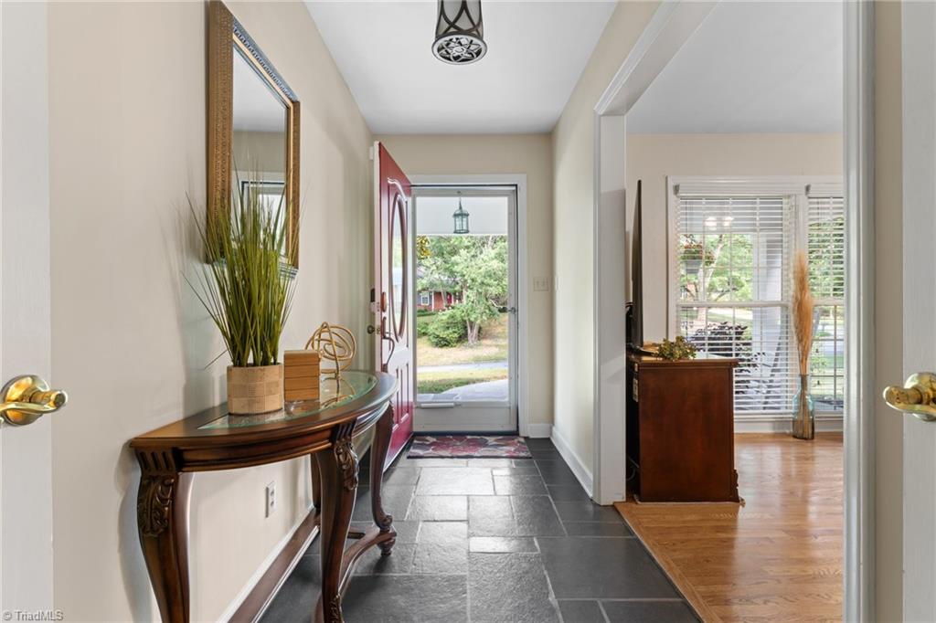 1053 Cantering Road High Point, NC 27262 - Photo 14 of 46 Beautiful slate floors welcome you!